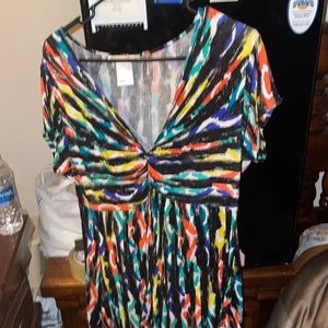 Long colorful shirt